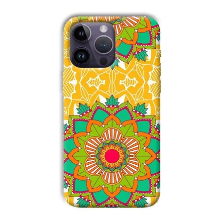 Mandala Art Customized Printed Back Case for Apple iPhone 14 Pro Max