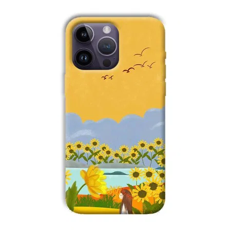 Girl in the Scenery Customized Printed Back Case for Apple iPhone 14 Pro Max