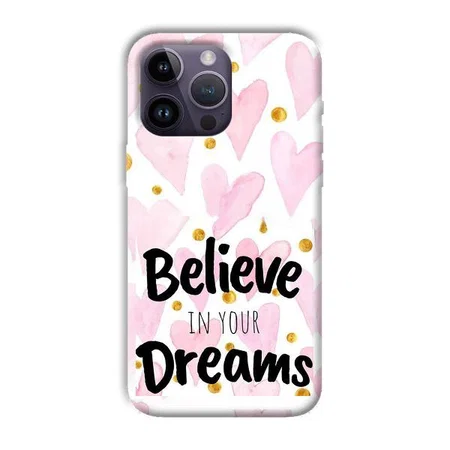 Believe Customized Printed Back Case for Apple iPhone 14 Pro Max