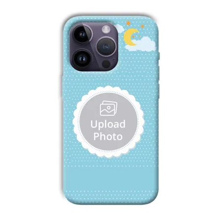 Circle Customized Printed Back Case for Apple iPhone 14 Pro