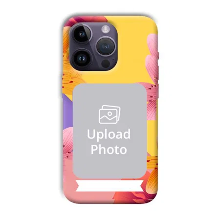 Colorful Flowers Customized Printed Back Case for Apple iPhone 14 Pro
