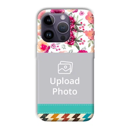 Water Color Painting Customized Printed Back Case for Apple iPhone 14 Pro