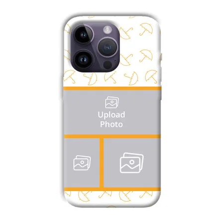 Umbrellas Customized Printed Back Case for Apple iPhone 14 Pro