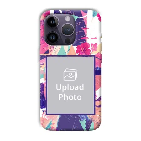 Palm Leaves Customized Printed Back Case for Apple iPhone 14 Pro