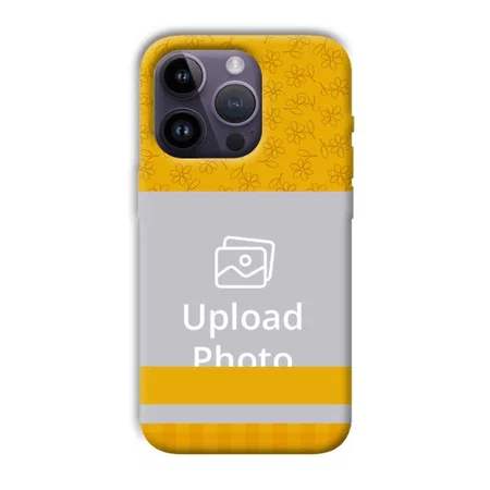 Mustard Flowers Customized Printed Back Case for Apple iPhone 14 Pro