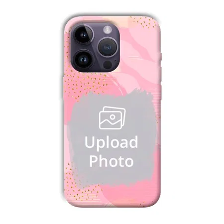 Sparkly Pink Customized Printed Back Case for Apple iPhone 14 Pro
