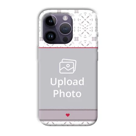 Fabric Print Customized Printed Back Case for Apple iPhone 14 Pro