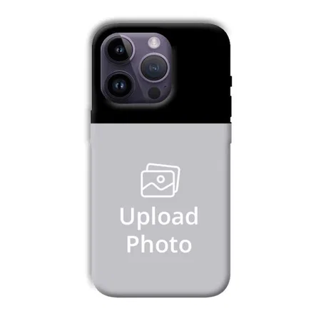 Black   Customized Printed Back Case for Apple iPhone 14 Pro