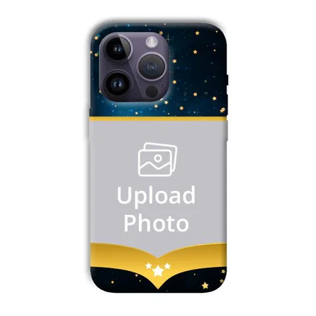 Starry Nights Customized Printed Back Case for Apple iPhone 14 Pro