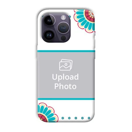 Floral  Customized Printed Back Case for Apple iPhone 14 Pro
