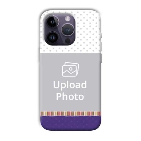 Polka Designs Customized Printed Back Case for Apple iPhone 14 Pro