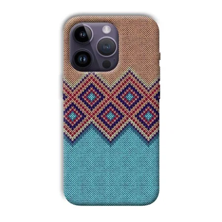 Fabric Design Customized Printed Back Case for Apple iPhone 14 Pro
