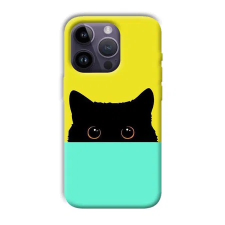Black Cat Customized Printed Back Case for Apple iPhone 14 Pro