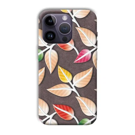 Leaves Customized Printed Back Case for Apple iPhone 14 Pro