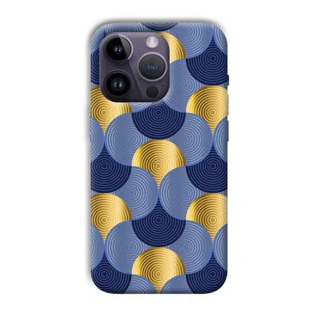 Semi Circle Designs Customized Printed Back Case for Apple iPhone 14 Pro