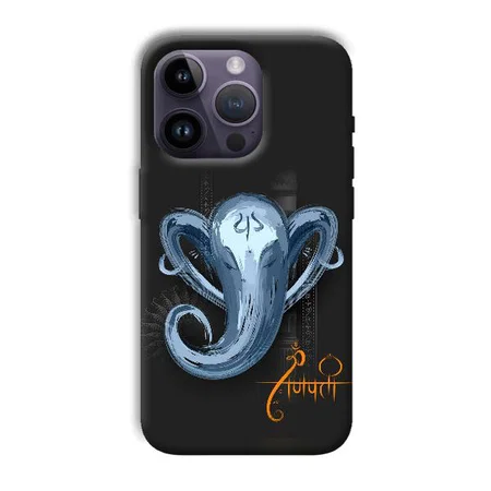 Ganpathi Customized Printed Back Case for Apple iPhone 14 Pro