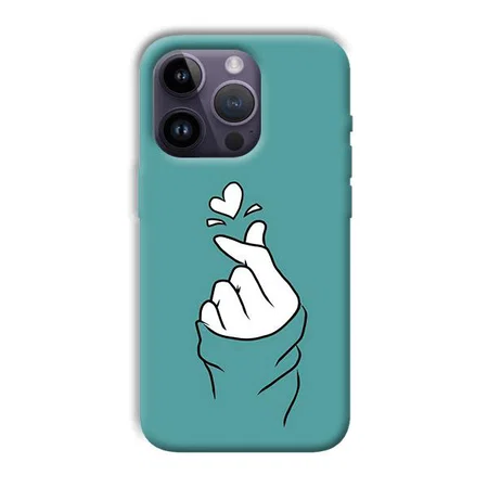Korean Love Design Customized Printed Back Case for Apple iPhone 14 Pro