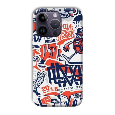 RTS Customized Printed Back Case for Apple iPhone 14 Pro