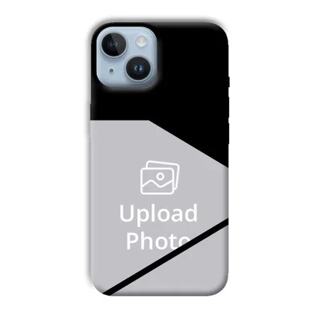 Black Customized Printed Back Case for Apple iPhone 14