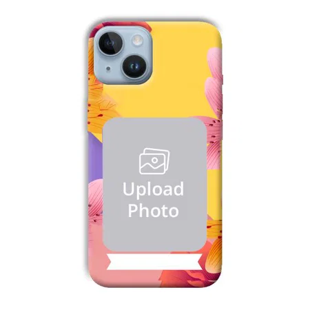 Colorful Flowers Customized Printed Back Case for Apple iPhone 14