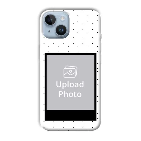 White Background  Customized Printed Back Case for Apple iPhone 14