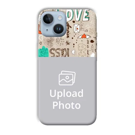 Love Customized Printed Back Case for Apple iPhone 14
