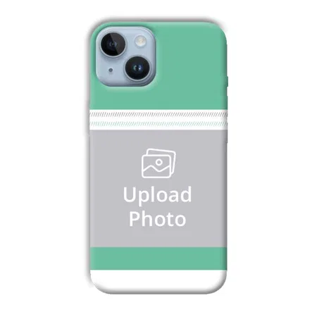 Sea Green Customized Printed Back Case for Apple iPhone 14
