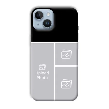 White Lines Customized Printed Back Case for Apple iPhone 14