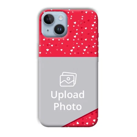 Dark Pink Customized Printed Back Case for Apple iPhone 14