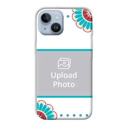 Floral  Customized Printed Back Case for Apple iPhone 14