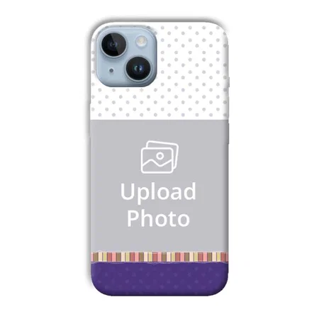 Polka Designs Customized Printed Back Case for Apple iPhone 14