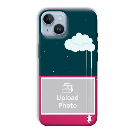 On The Clouds Customized Printed Back Case for Apple iPhone 14