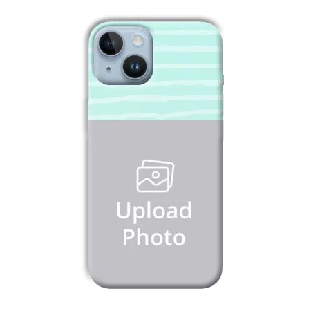 Wavy Customized Printed Back Case for Apple iPhone 14
