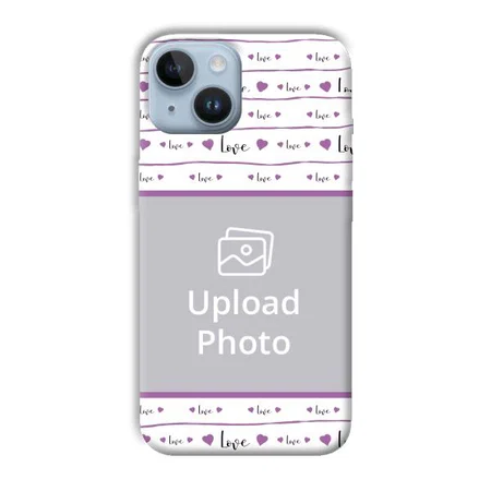 Love Love Customized Printed Back Case for Apple iPhone 14