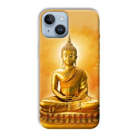 Golden Buddha Customized Printed Back Case for Apple iPhone 14