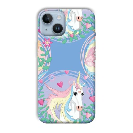 Unicorn Customized Printed Back Case for Apple iPhone 14