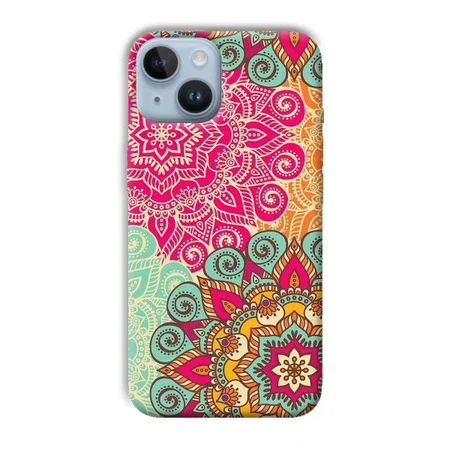 Floral Design Customized Printed Back Case for Apple iPhone 14