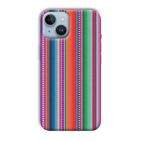 Fabric Pattern Customized Printed Back Case for Apple iPhone 14