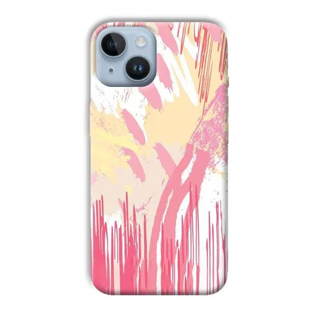 Pink Pattern Designs Customized Printed Back Case for Apple iPhone 14