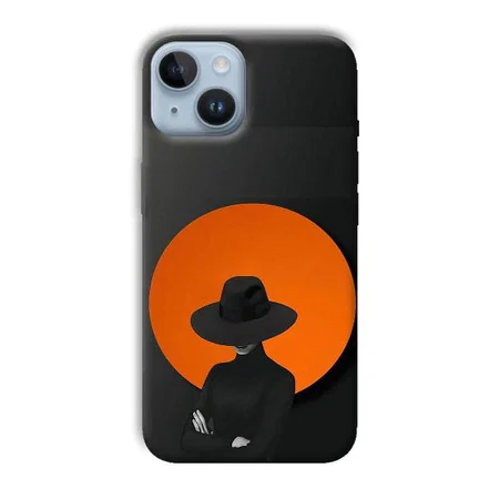 Woman In Black Customized Printed Back Case for Apple iPhone 14