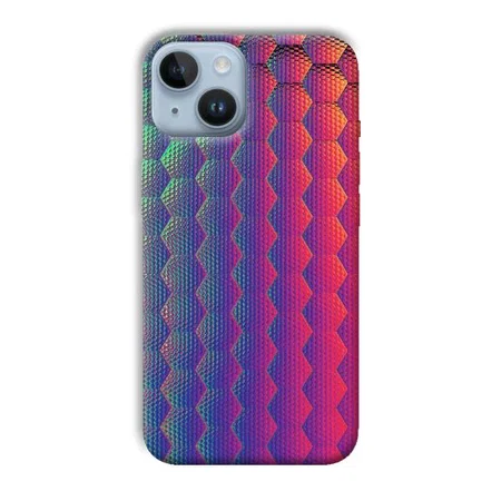 Vertical Design Customized Printed Back Case for Apple iPhone 14