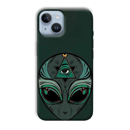 Alien Customized Printed Back Case for Apple iPhone 14