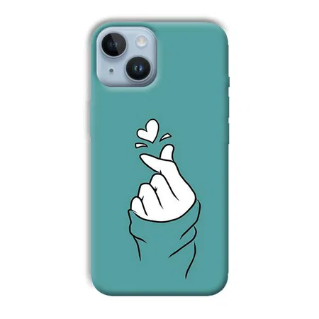 Korean Love Design Customized Printed Back Case for Apple iPhone 14