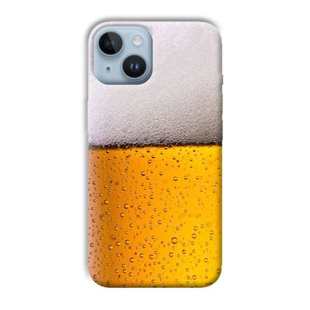 Beer Design Customized Printed Back Case for Apple iPhone 14