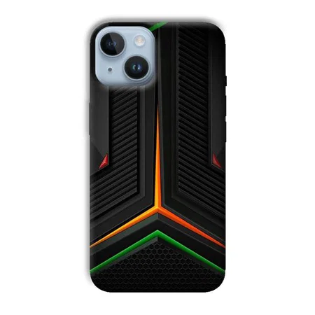 Black Design Customized Printed Back Case for Apple iPhone 14