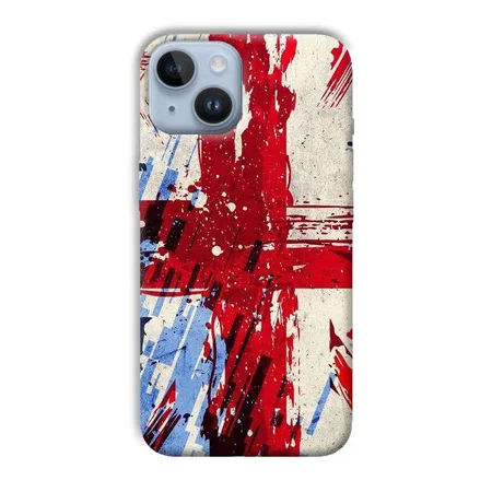 Red Cross Design Customized Printed Back Case for Apple iPhone 14
