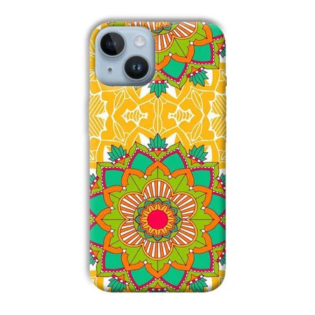 Mandala Art Customized Printed Back Case for Apple iPhone 14