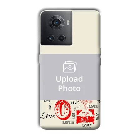 LOVE Customized Printed Back Case for OnePlus 10R 5G
