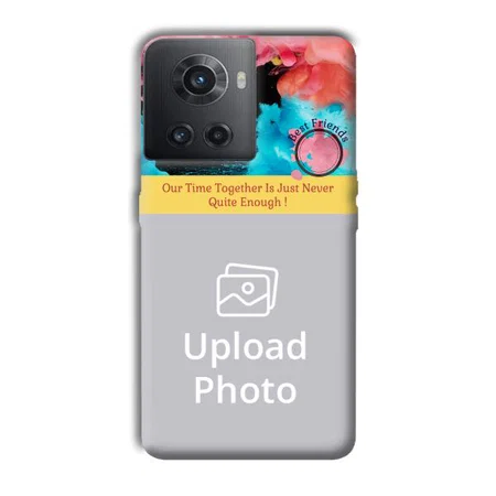 Best Friend Quote Customized Printed Back Case for OnePlus 10R 5G