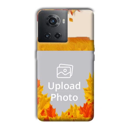 Maple Leaves Customized Printed Back Case for OnePlus 10R 5G